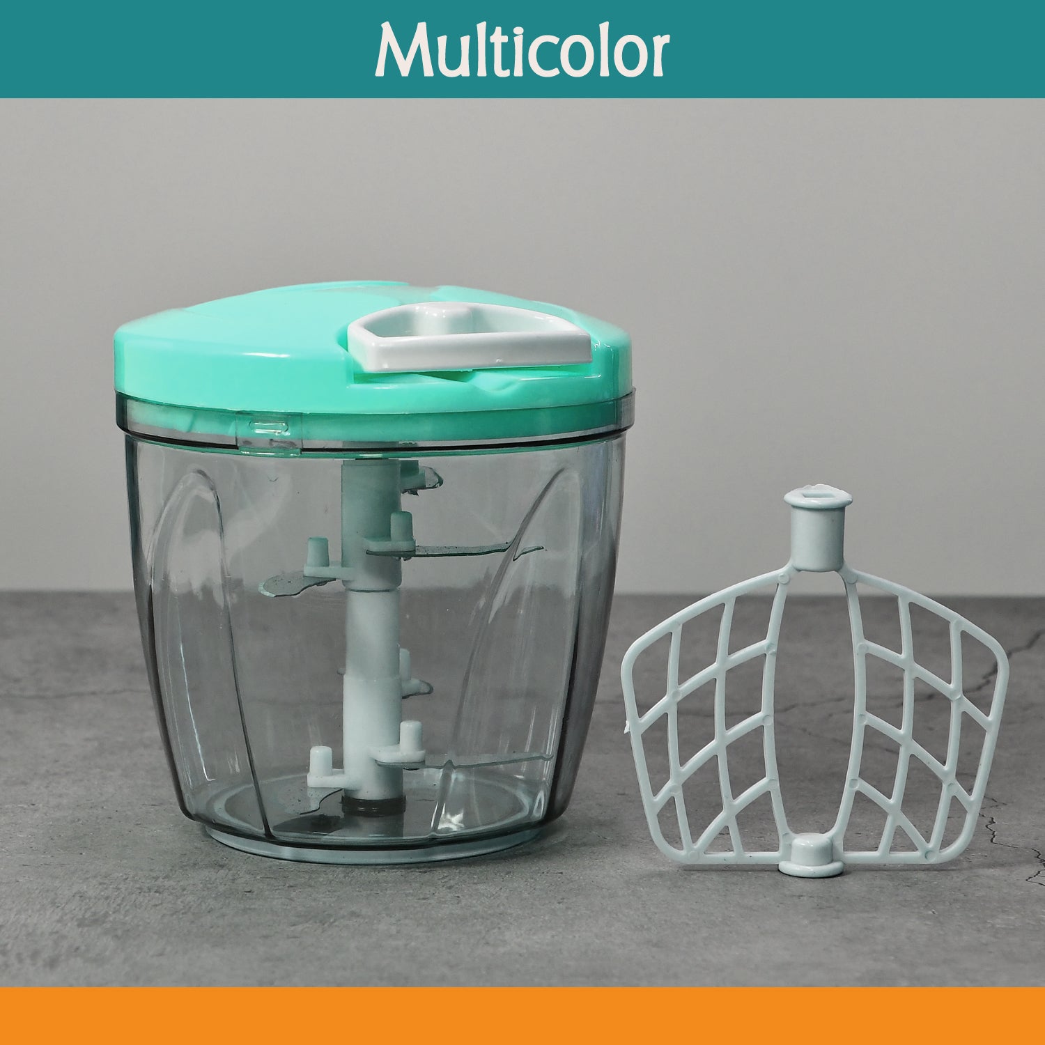2065 6 BLADE 2IN1 MANUAL FOOD CHOPPER, COMPACT & POWERFUL HAND HELD VEGETABLE CHOPPER (1000Ml) DeoDap 2065 6 BLADE 2IN1 MANUAL FOOD CHOPPER, COMPACT & POWERFUL HAND HELD VEGETABLE CHOPPER (1000Ml) DeoDap